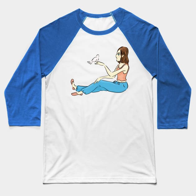 Relaxing Baseball T-Shirt by Ammi